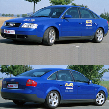 K.A.W. Tieferlegungsfedern für Audi A6 Limousine 1010-9055
