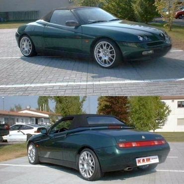 K.A.W. Tieferlegungsfedern für Alfa Romeo Spider Cabrio 1011-9010-C