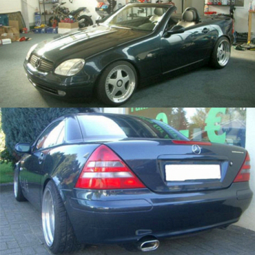 K.A.W. Tieferlegungsfedern für Mercedes SLK 1050-1155