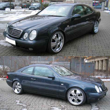 K.A.W. Tieferlegungsfedern für Mercedes CLK Cabrio 1050-6155-C