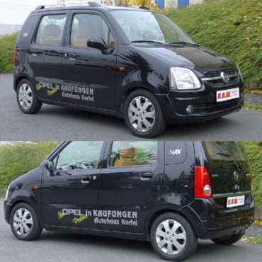 K.A.W. Tieferlegungsfedern für Opel Agila 1 1060-0045