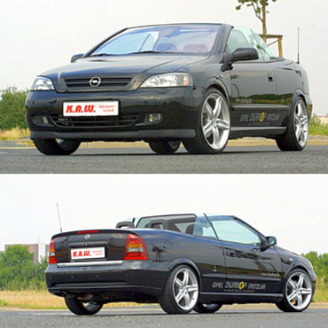 K.A.W. Tieferlegungsfedern für Opel Astra G Cabrio 1060-1640-C