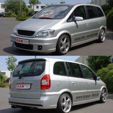 K.A.W. Tieferlegungsfedern für Opel Zafira A 1060-1760-1