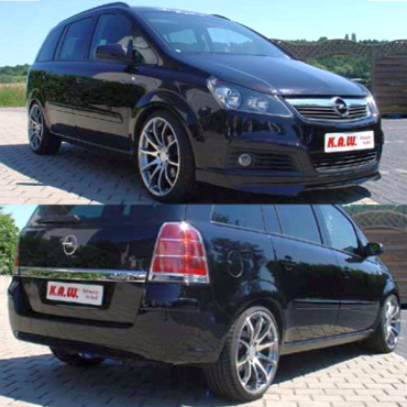 K.A.W. Tieferlegungsfedern für Opel Zafira B 1060-1800-1