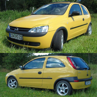 K.A.W. Tieferlegungsfedern für Opel Corsa C 1060-9430-1