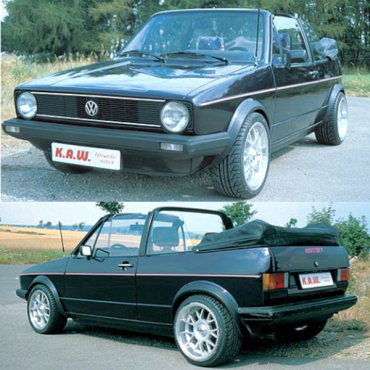 K.A.W. Tieferlegungsfedern für Volkswagen Golf 1 Cabrio 1080-1060-C2