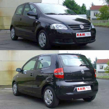 K.A.W. Tieferlegungsfedern für Volkswagen Fox 1080-3500