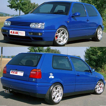 K.A.W. Tieferlegungsfedern für Volkswagen Golf 3 1080-6075-1