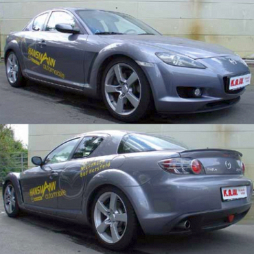 K.A.W. Tieferlegungsfedern für Mazda RX 8 1100-8000