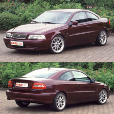 K.A.W. Tieferlegungsfedern für Volvo C 70 1250-2340