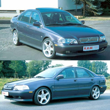 K.A.W. Tieferlegungsfedern für Volvo S 40, inkl. T4 ab Baujahr 07.99 - 04.00 1250-4140-1