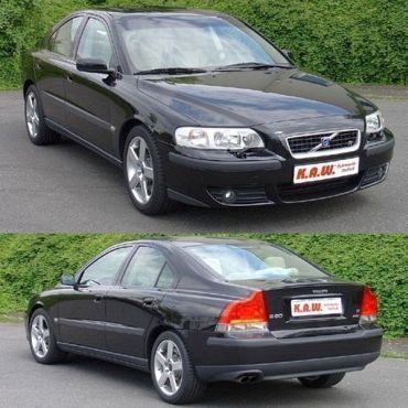 K.A.W. Tieferlegungsfedern für Volvo S 60R Allrad 220 kW und mehr 1250-6025