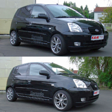 K.A.W. Tieferlegungsfedern für Kia Picanto 1310-2000