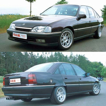 K.A.W. PlusKit Sportfahrwerk für Opel Omega A Limousine 2060-3050-1