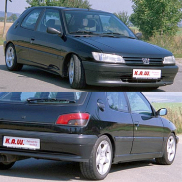 K.A.W. PlusKit Sportfahrwerk für Peugeot 306 Limousine 2070-6075-1