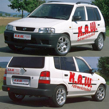 K.A.W. PlusKit Sportfahrwerk für Mazda Demio 2100-9045-1