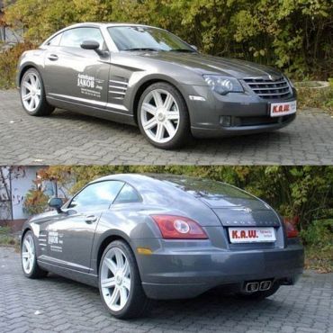 K.A.W. PlusKit Sportfahrwerk für Chrysler Crossfire Limousine 2340-3155