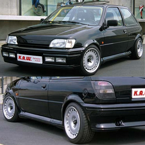 KAW 50/40 Tieferlegungsfedern 1040-4050-2 für Ford Fiesta  alle inkl Turbo GFJ
