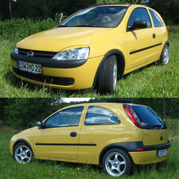 Opel Corsa C Typ CORSA-C 1,0l 43kW (58 PS) Felgen und Kompletträder