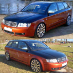 K.A.W. Tieferlegungsfedern für Audi A4 Avant 1010-7250-K2